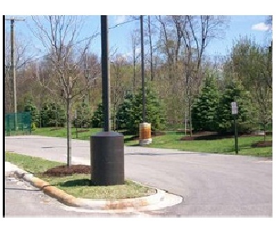 Light Pole Base Protector